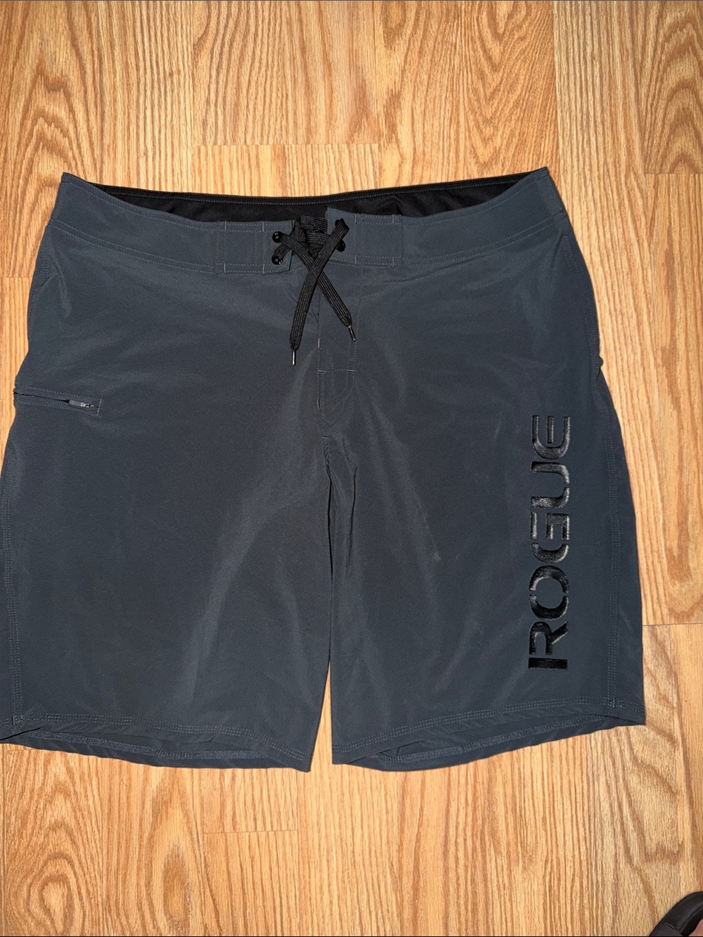 Rogue Men's Swim Board Shorts — Charcoal Black